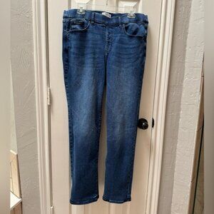 Lane Bryant 14 Tighter Tummy Pull-On High-Rise Straight Jean